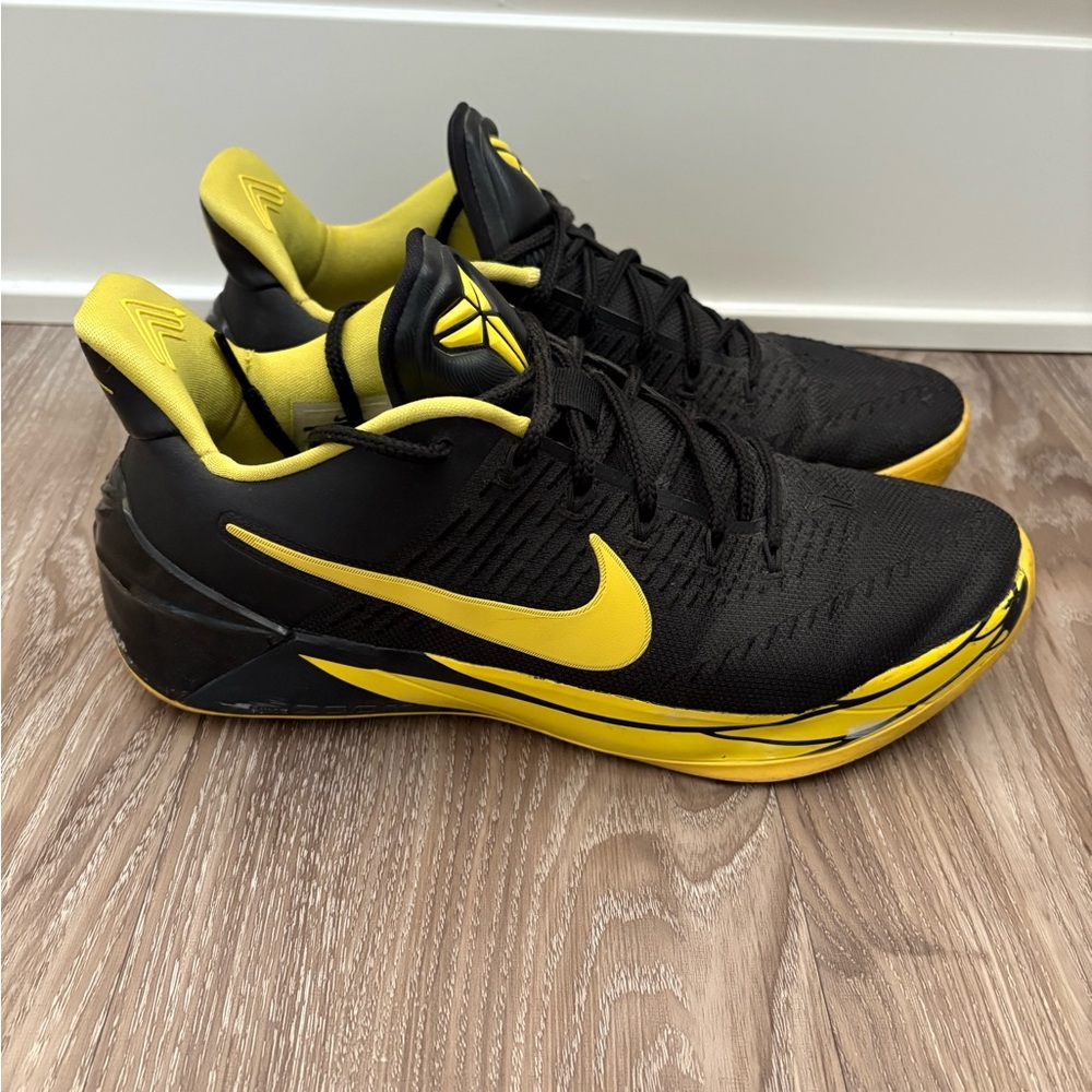 Nike Kobe AD Oregon Black and Yellow Sneakers